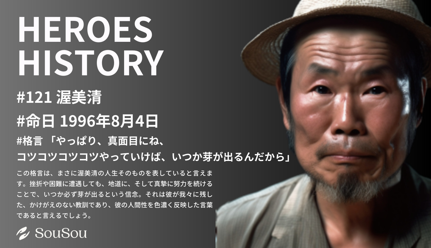 【HEROES HISTORY#121】渥美清